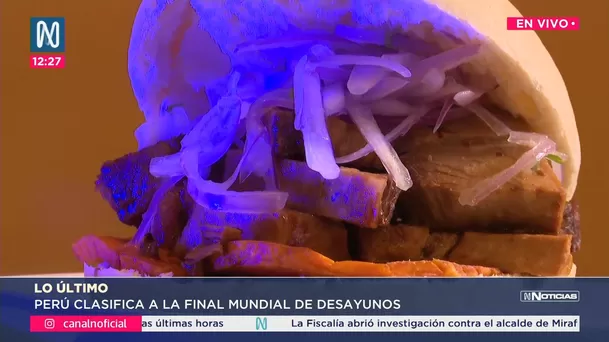 El influencer español señaló en redes sociales que quiere que el premio llegue a las manos de un peruano o peruana, tras la victoria del tradicional pan con chicharrón. Foto: Canal N