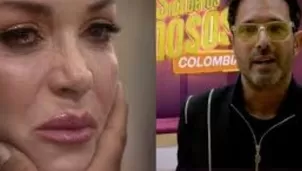 Alejandro Estrada provocó las lágrimas de la actriz Nataly Umaña en reality colombiano / La Casa de los Famosos Colombia