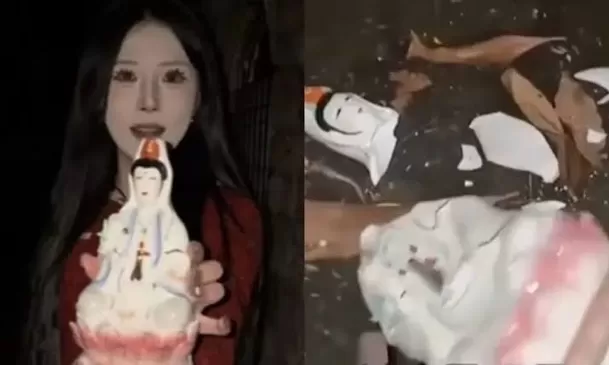 Jiang Xiaorou muere a los 24 años tras un accidente y usuarios recuerda su polémico reto / Captura
