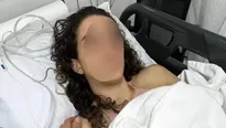 La influencer mexicana conocida como Jousfit sufrió convulsiones luego de haber recibido la sustancia en Dubái / Foto: Telecino 