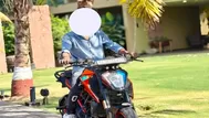 Influencer muere decapitado tras fuerte choque en moto
