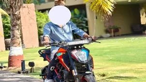 Famoso influencer muere decapitado tras fuerte choque en moto / IG: pkr_blogger__07