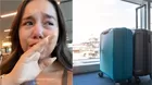 Influencer rompe en llanto tras humillación en aeropuerto EE.UU.