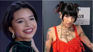 Ángela Aguilar y Cazzu. Foto: Instagram/ Video: TikTok 