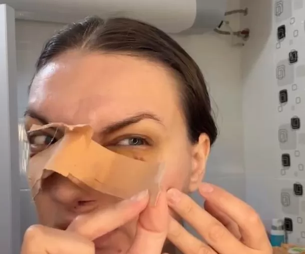 La influencer Inna Victoria se sometió a una septorrinoplastía / Captura La influencer Inna Victoria se sometió a una septorrinoplastía / Captura