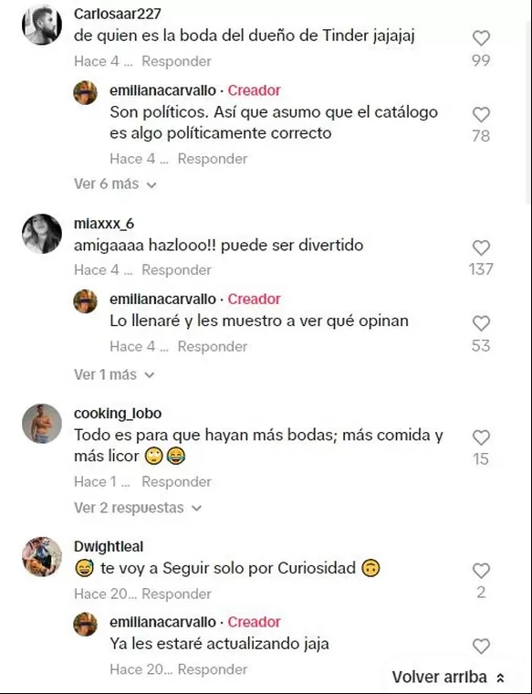 La creadora de contenido de TikTok aseguró que contaría todos los detalles 