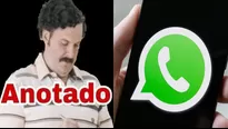 Pablo Escobar. Sticker. WhatsApp