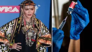 Instagram elimina un video de Madonna por desinformar sobre la vacuna del coronavirus. Foto: EFE