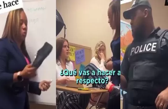 La joven recibió una tremenda lección por su malcriadez / TikTok: @briss20_