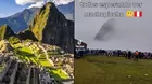 Joven gastó todos sus ahorros para ver Machu Picchu, pero mal clima se lo impidió 