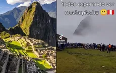 Joven gastó todos sus ahorros para ver Machu Picchu, pero mal clima se lo impidió  - Noticias de Carmen Salinas