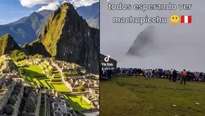 Mal clima le impidió conocer Machu Picchu.