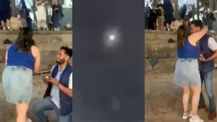  El joven no desaprovechó el espectacular eclipse solar en México el último 8 de abril / Facebook: Corridos TV