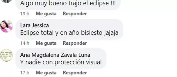 Usuarios reaccionar a pedida de mano en pleno eclipse solar en Mazatlán / Facebook