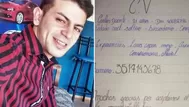 Joven que se volvió viral en Facebook por presentar su CV a mano consigue trabajo