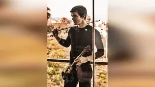 Marco De Gennaro, violinista peruano. Foto: Instagram @mdegennarop / Video: Canal N