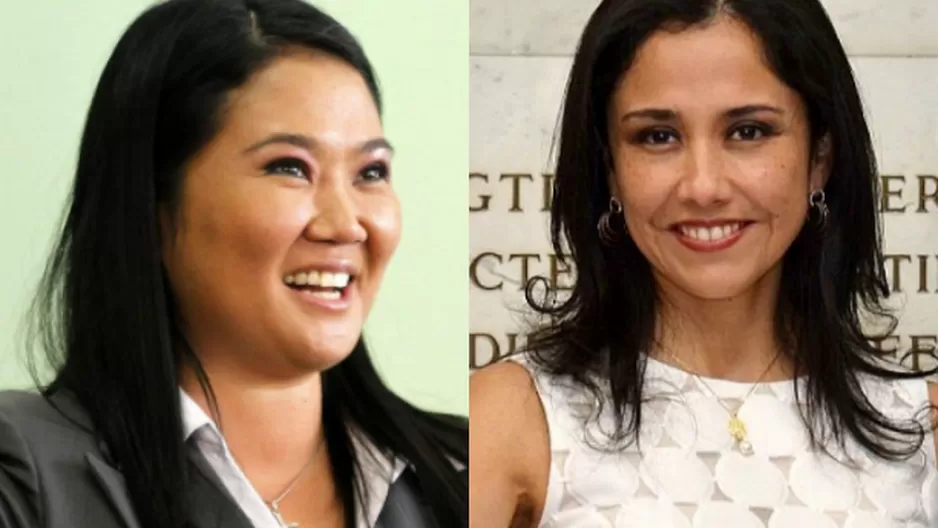 Keiko Fujimori y Nadine Heredia cumplen años el mismo día.