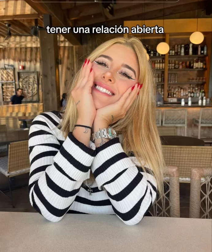 Joven abre debate en redes sociales por no poder ser fiel. Foto: TikTok