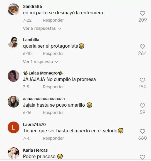 Comentarios en TikTok 