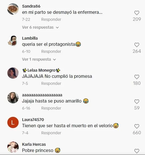 Comentarios en TikTok 