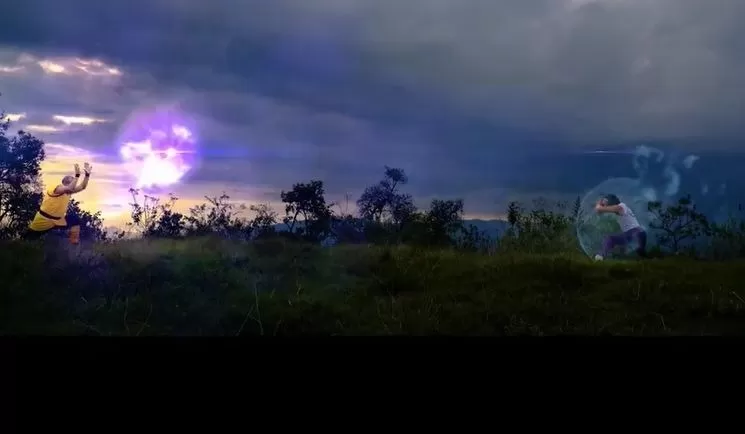 Algunas escenas de 'La Leyenda de Gokú' incluyen el mítico ‘Kame hame ha’ / Captura