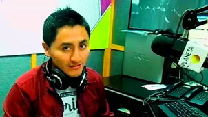 Pablo Tomairo, locutor de radio. Imagen: YouTube