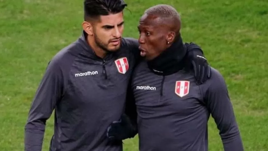 Luis Advíncula troleó así a Carlos Zambrano por sus fotos en Instagram. Foto: Selección Peruana