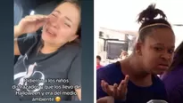 Madre se confundió de disfraces para sus hijos. Foto: TikTok 