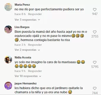 Madre se confundió de disfraces para sus hijos. Foto: TikTok 