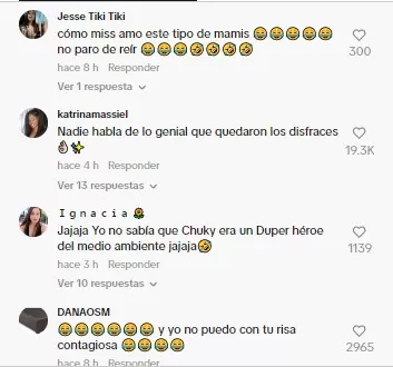 Madre se confundió de disfraces para sus hijos. Foto: TikTok 