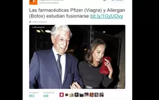 Mario Vargas Llosa e Isabel Preysler son relacionados con el viagra y el botox en España - Noticias de botox