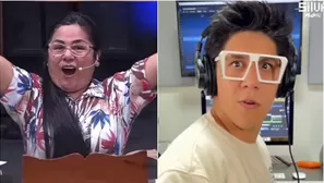 En medio del temblor, mientras predicaba, Nélida Rojas pidió que el movimiento fuera “más fuerte”. Video: Tito Silva