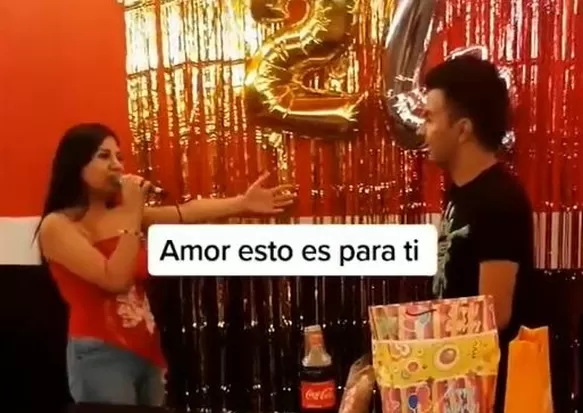 Joven expuso a su pareja por infidelidad con su prima / TikTok: @najhy11