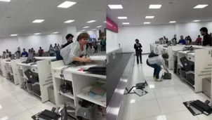 Todo comenzó, luego de que Lady Aeropuerto no apareciera en el sistema la reservación / Video: Canal N