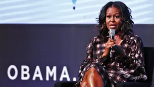 Michelle Obama, ex primera dama de EE.UU. Foto: AFP