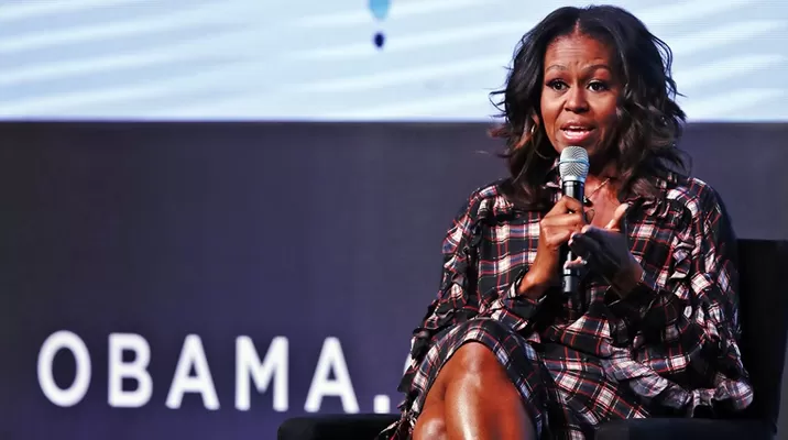 Michelle Obama, ex primera dama de EE.UU. Foto: AFP Michelle Obama, ex primera dama de EE.UU. Foto: AFP