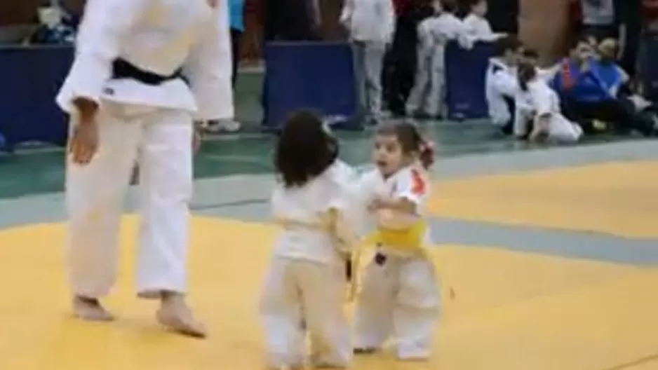 Mira la pelea de judo más tierna de la historia