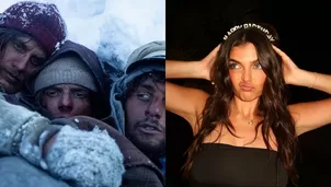 Miranda Capurro viajó a Ica y comparó una de sus fotos con 'La sociedad de la nieve'/ Netflix/ Instagram