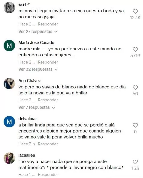 Los comentarios en TikTok no se hicieron esperar ante el video de Marta Escalante 