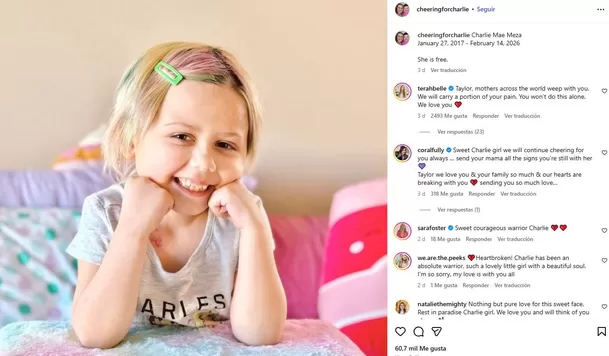 Madre de la influencer Charlie Meza dio la mala noticia el pasado 15 de febrero / Instagram Madre de la influencer Charlie Meza dio la mala noticia el pasado 15 de febrero / Instagram