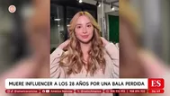 Muere influencer Barbara Borges tras recibir una bala perdida