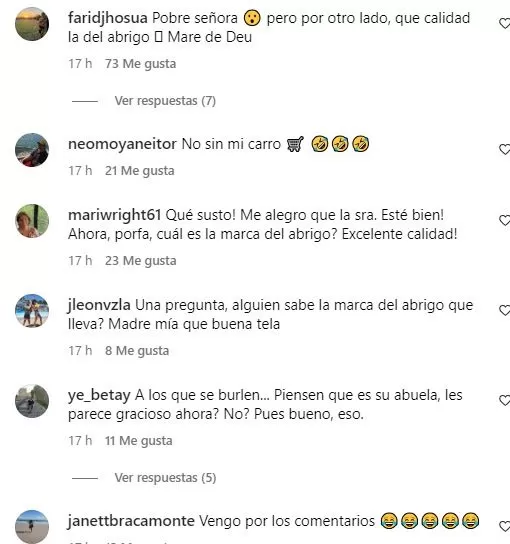 Las reacciones en redes sociales tras el incidente de una mujer en el Reino Unido / Instagram