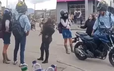 Mujer regaló moto a su pareja para que trabaje y lo encontró paseando a su amante - Noticias de ana-armas