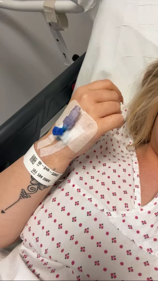 La influencer Amy Leonard fue internada el pasado 29 de septiembre / Facebook La influencer Amy Leonard fue internada el pasado 29 de septiembre / Facebook