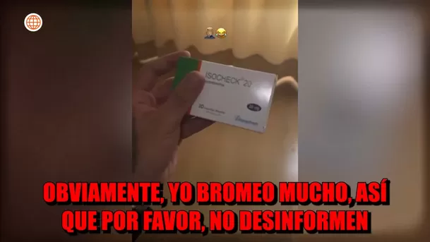 Neutro aseguró que todo se trató de una broma / Captura
