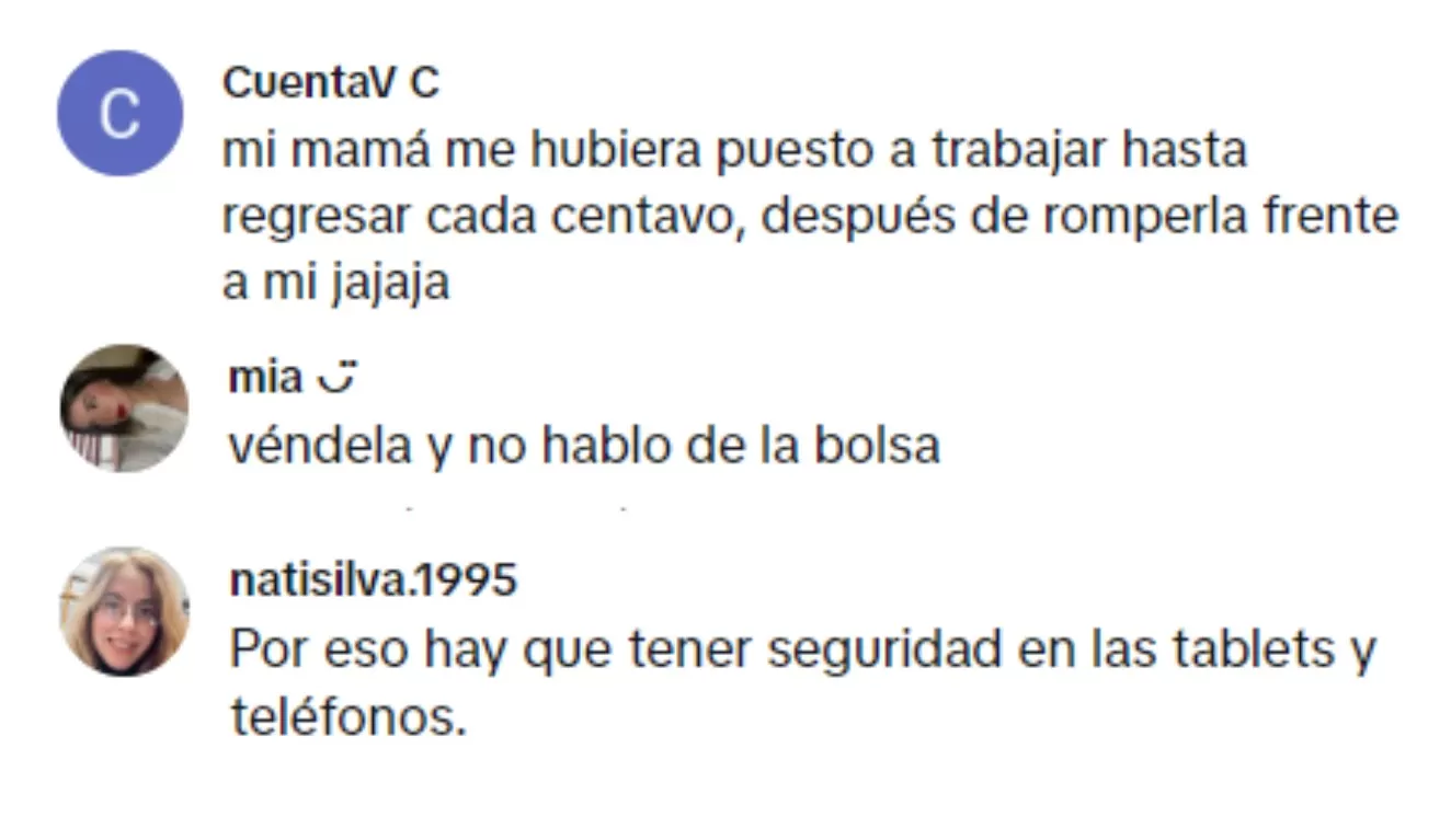 Comentarios en TikTok 