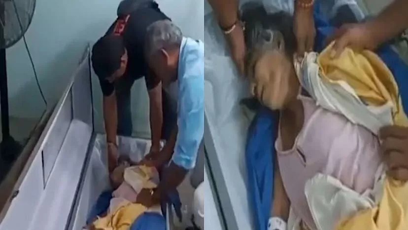 ¡No estaba muerta!: Mujer ‘resucitó’ en su propio ataúd durante el velorio 