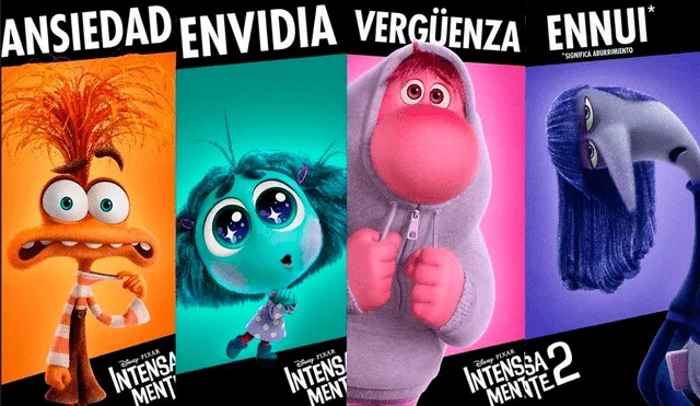 Las nuevas emociones de 'Intensamente 2' / Disney Pixar