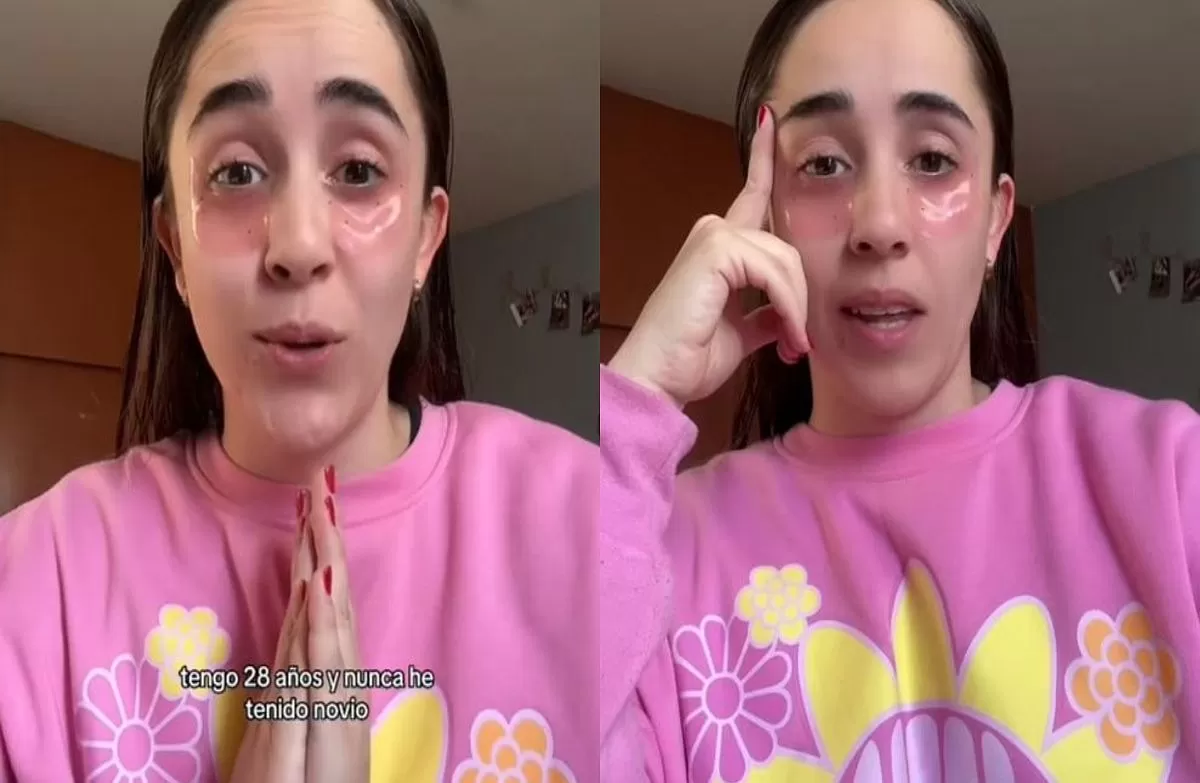 La joven explicó por qué a sus 28 años nunca tuvo una relación ¿Qué dijo? / TikTok @jessicamce