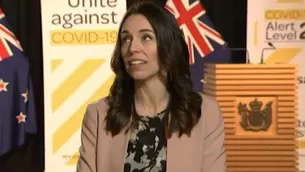 Jacinda Ardern, primera ministra de Nueva Zelanda. Video: AFP